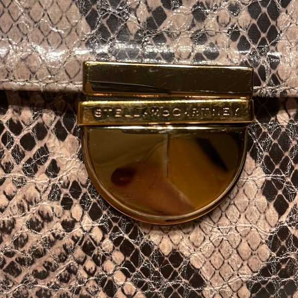 Stella McCartney‼️ BLACK FRIDAY SALE‼️Vegan Leather Snakeskin Shoulder  Bag - Picture 7 of 17